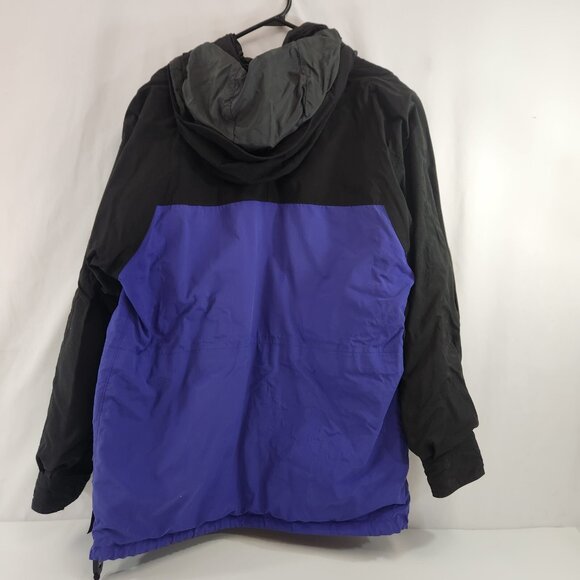Taiga Gore-Tex Jacket Men's Large Purple Hooded Full Zip Nylon Rain Outdoor Ski - Picture 10 of 16